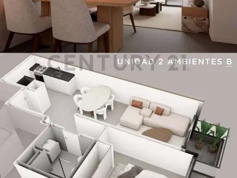 Venta 2 amb pozo en Villa Bosch