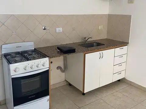 Departamento 2 ambientes con 1 baño