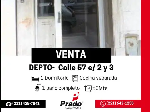 DEPARTAMENTO 1 DORM - IDEAL INVERSIONISTAS