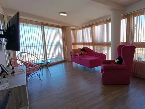 DEPARTAMENTO TRES AMBIENTES, VISTA AL MAR. ALQUILER