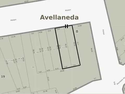 VENTA 2 lotes 454 m2 Avellaneda APTO DESARROLLO