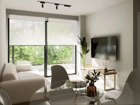 COGHLAN - 2 amb. con balcon EN POZO
