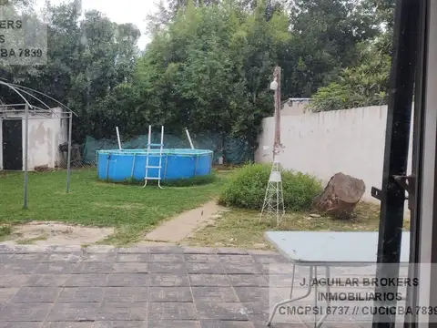 Casa 3 ambientes con 1 baño