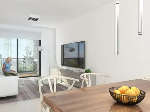 Departamento Monoambiente con 1 baño