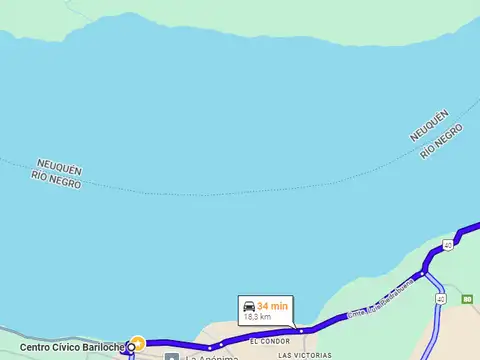 Terreno en Venta en Dina Huapi, USD 82.000