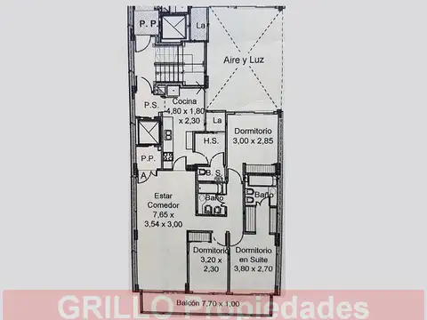 Departamento en Alquiler de 4 ambientes