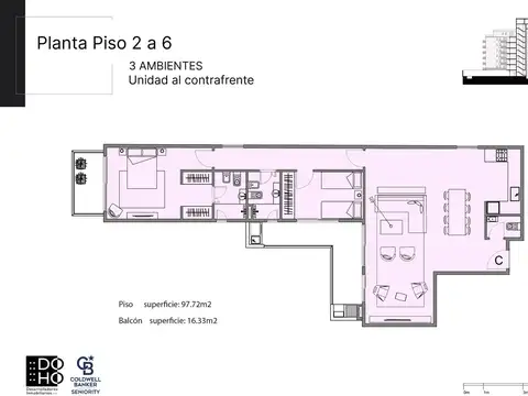 VENTA DEPARTAMENTO 3 AMBIENTES EN POZO SAAVEDRA