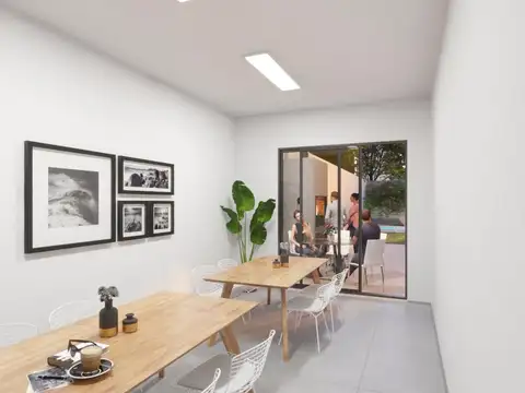 Departamento 3 ambientes con 2 baños