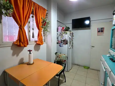 Departamento 2 ambientes con 1 baño