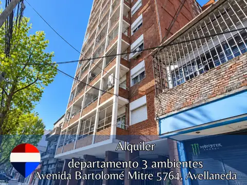 ALQUILER DTO 3 AMB WILDE CENTRO