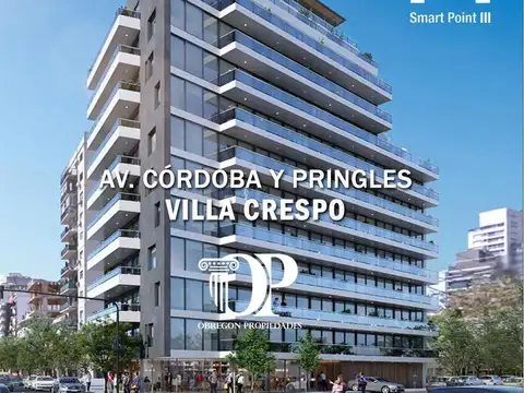 VENTA 2 AMBIENTES 49 mts SUITE / BALCÓN / AMENITIES PREMIUM - VILLA CRESPO Entrega MAYO 2026