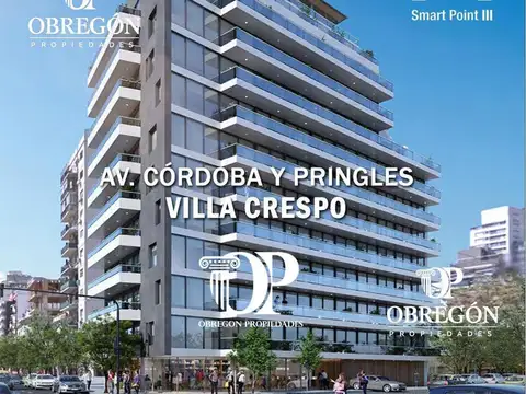 VENTA 2 AMBIENTES 49 mts SUITE / BALCÓN / AMENITIES PREMIUM - VILLA CRESPO Entrega MAYO 2026