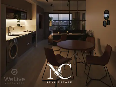 Departamento en Venta de 1 dormitorio