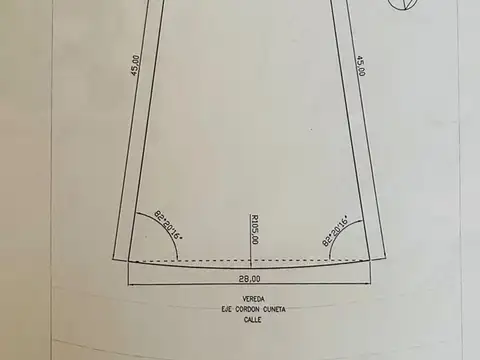 Terreno en Venta de 992,0 m2