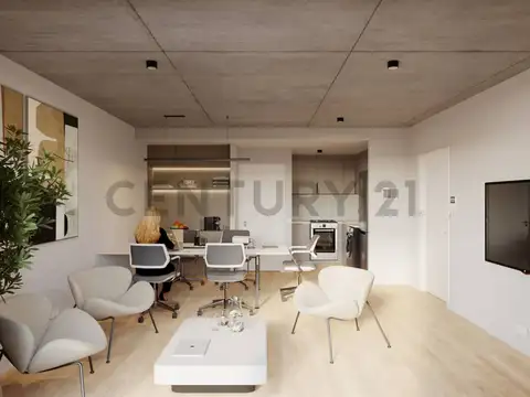 Departamento Monoambiente con 1 baño