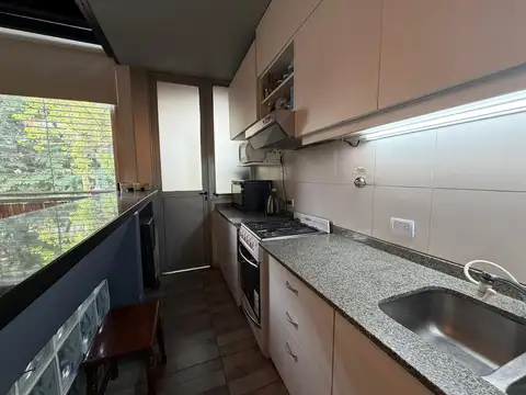 Departamento 2 ambientes con 2 baños