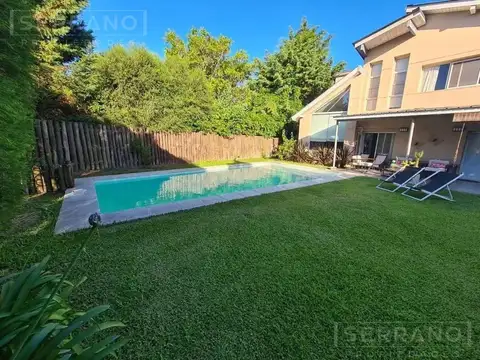 Alquiler Temporal, Casa 3 d, Jardín y Pileta. Nordelta Glorietas 200