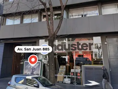 Amplio Monoambiente contrafrente con Balcón