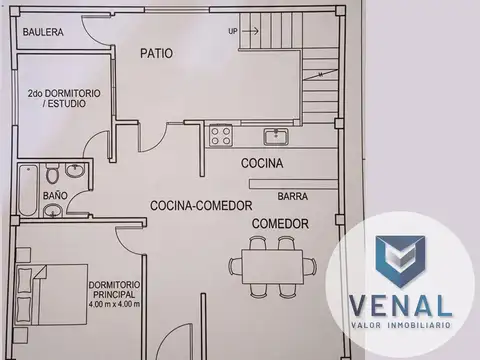 Depto Tipo Casa en Venta al Noreste