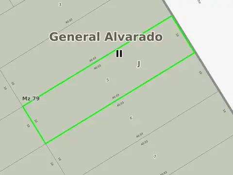 VENTA TERRENO 400mts. COPACABANA MIRAMAR