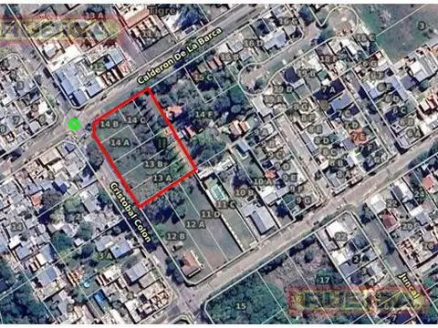 3.426 M2 en 7 lotes de Terreno en  Colon y Calderon de la Barca - total o parcial