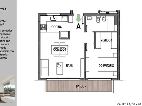 Departamento en Venta en La Plata, Partido de La Plata