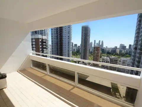 3  Ambientes con increible vista al Rio en Palermo