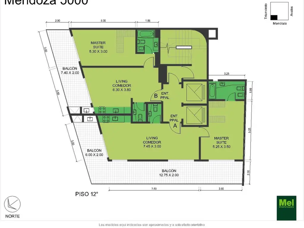 Mendoza 5010 de 35 Unidades en Villa Urquiza