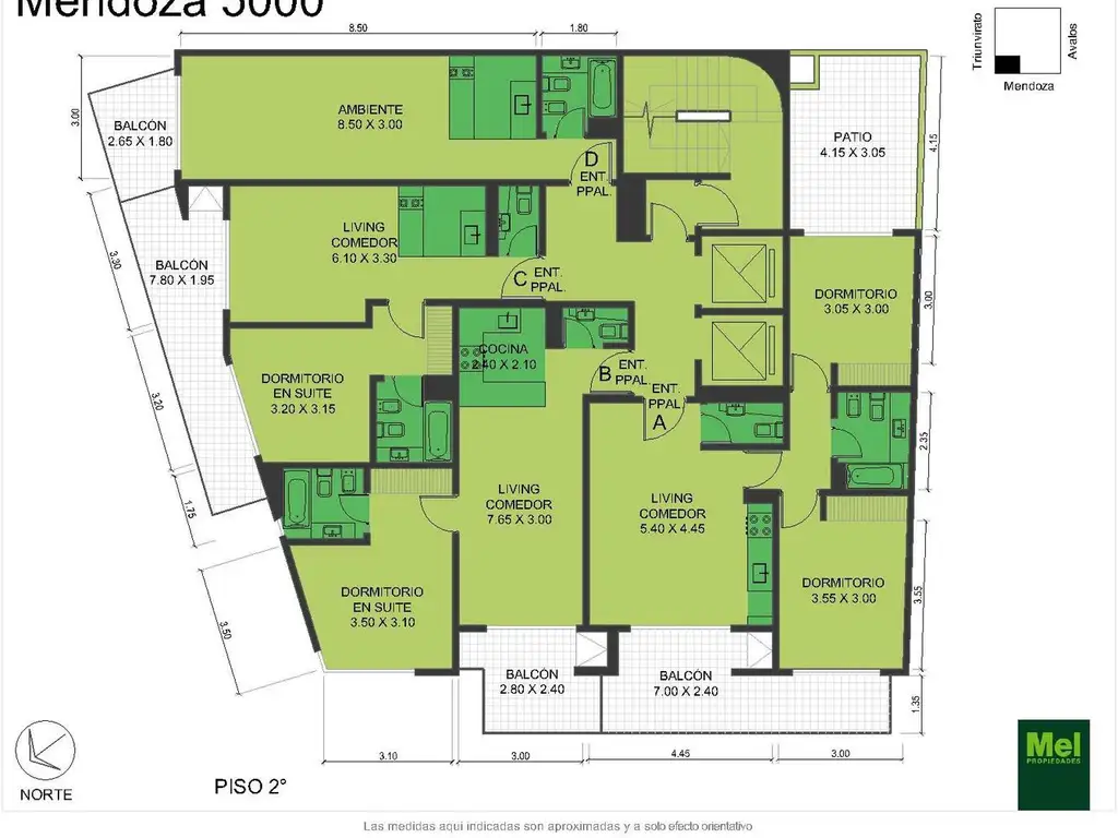 Emprendimiento en Villa Urquiza - Etapa: En construcción