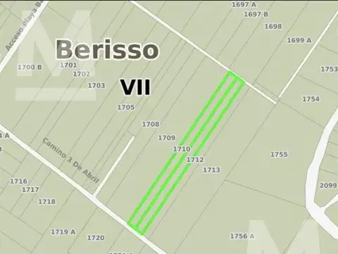 Terreno en Venta en Los Talas, USD 27.000