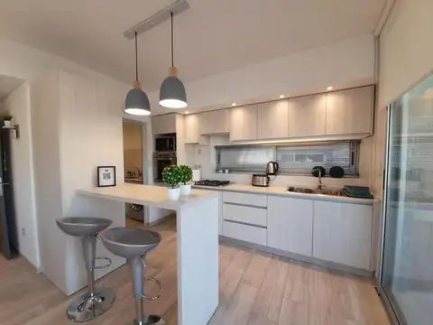 DEPARTAMENTO DORMI EN ALQUILER. Cochera. Gimnasio. Tenis. Futbol. Yoga. SUM. Pileta.