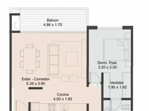 Departamento en Venta en Tigre Centro, USD 132.000