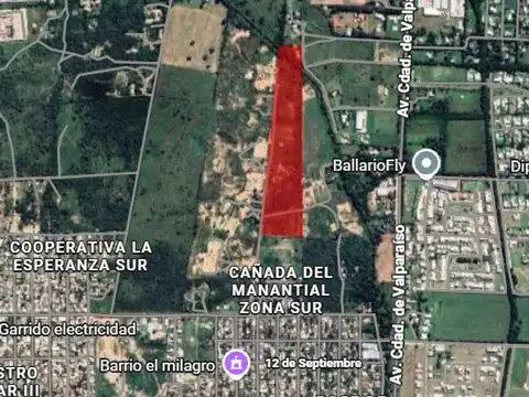 SE VENDE LOTE DE TERRENO 61556M² - AV VALPARAISO 7500