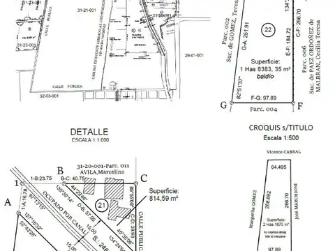 Terreno en Venta 97  mts Frente