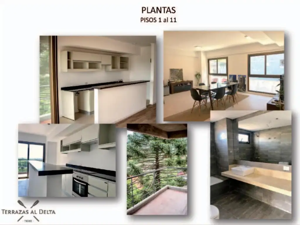 Terrazas al Delta de 1 Dormitorios
