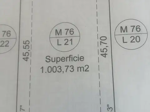 Terreno en Venta en La Pankana, USD 230.000