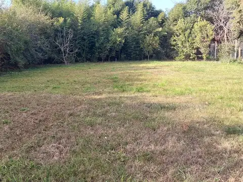 Lote Arbolado y Alambrado Barrio Parque Sakura