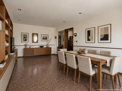 Departamento 4 ambientes con 2 baños