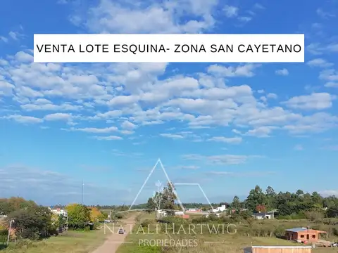 Lote esquina 