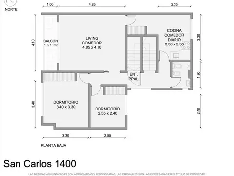 Depto Tipo Casa en Venta de 4 ambientes