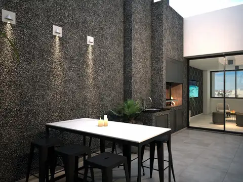 Departamento 3 ambientes con 2 baños