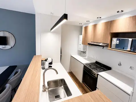 Departamento 2 ambientes con 1 baño
