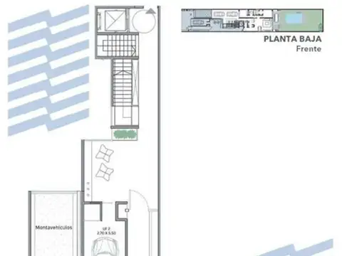 Departamento 4 ambientes con 2 baños