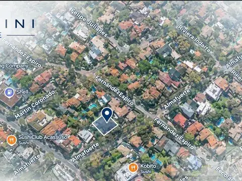 Terreno en Venta 39  mts Fondo
