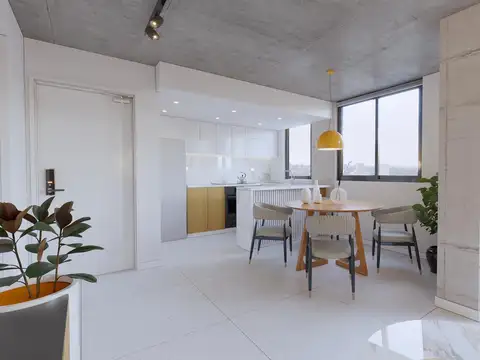 Semipiso en venta 2 ambientes en Chauvin