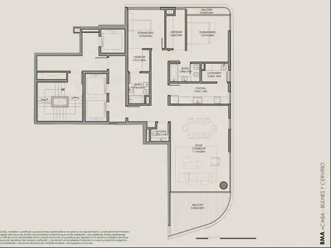 Departamento en Venta con 1 cocheras
