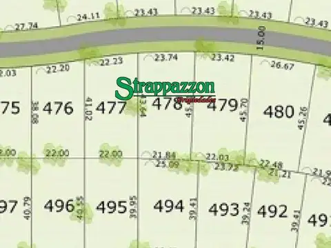 Terreno en Venta de 988,0 m2