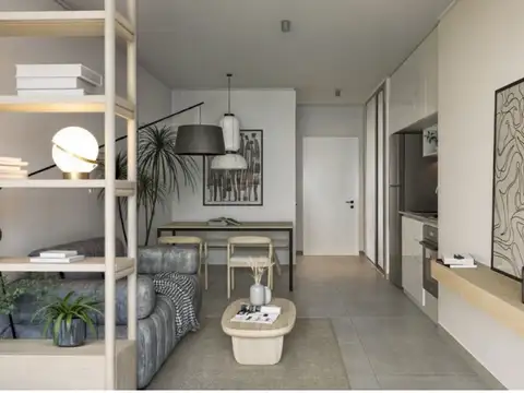 Departamento Monoambiente con 1 baño