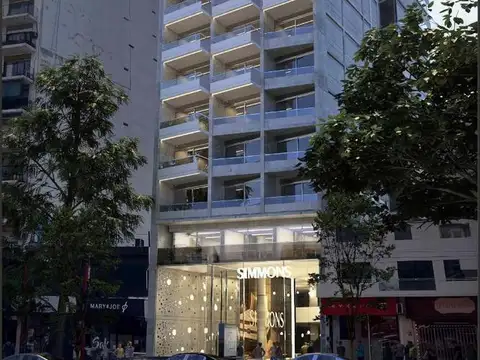 Departamento 2 ambientes con 2 baños