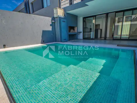 ¡venta! dúplex premium en chacra del norte ii - 3 dormitorios - pileta con borde infin. climatizada